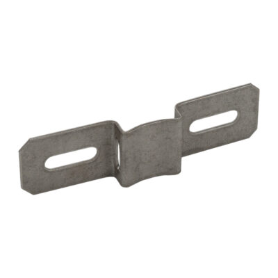 Schilderhalter mit 9 mm Langlöchern, 140 mm Länge