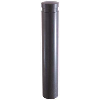 Stilpoller Serie 40120 aus Aluminium Ø 120 x 1050 mm mit Ziernut