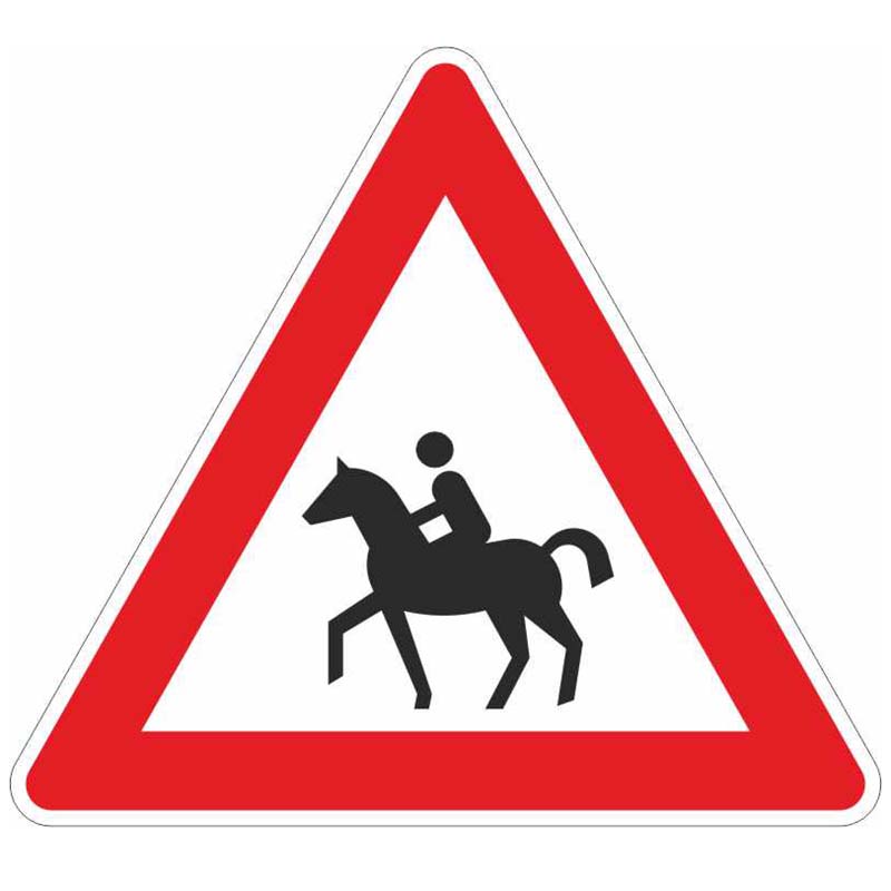 Wunderbar Worauf Weist Dieses Verkehrszeichen Hin Pferd Fotos