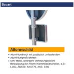 Verkehrszeichen 1013-52 Ende in … m | Bauarten