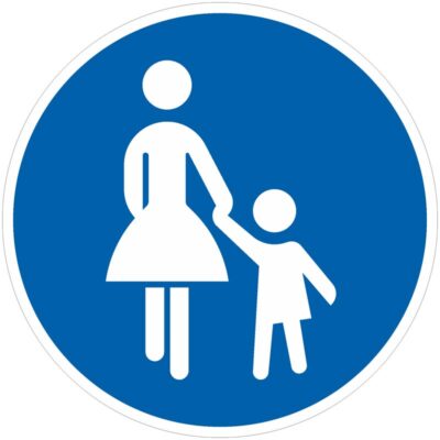 Verkehrszeichen 239 Gehweg | gemäß StVO