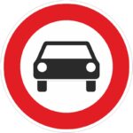 Verkehrszeichen 251 Verbot für Kraftwagen | gemäß StVO