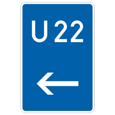 Verkehrszeichen 460-11 Bedarfsumleitung hier links | gemäß StVO
