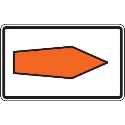 Verkehrszeichen 467.1-20 Umleitungspfeil (Streckenempfehlung) rechtsweisend | gemäß StVO