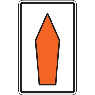Verkehrszeichen 467.1-30 Umleitungspfeil (Streckenempfehlung) geradeaus | gemäß StVO