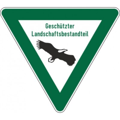 Allgemeines Hinweisschild AH 29 Geschützter Landschaftsbestandteil