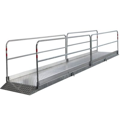 Grabenbrücke aus Stahl & Aluminium von Schake - 1,3 m Breite