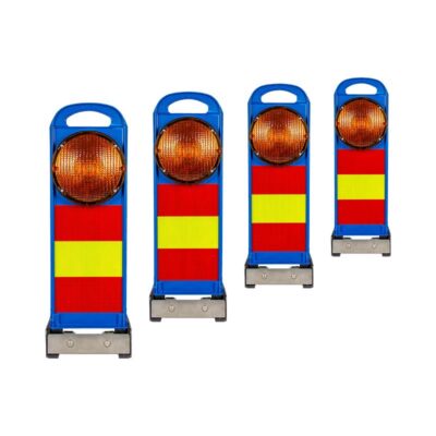 Klappbake FlashMax Stack Synchro Polizei Design | als Lauflichtanlage synchronisierbar