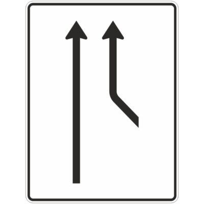 Verkehrszeichen 550-20 Zusammenführungstafel | gemäß StVO