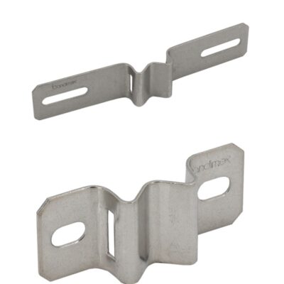 Bandimex Schilderhalter mit 9 mm Langlöchern