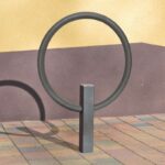 Fahrradanlehnbügel GIRO | Anwendungsbeispiel