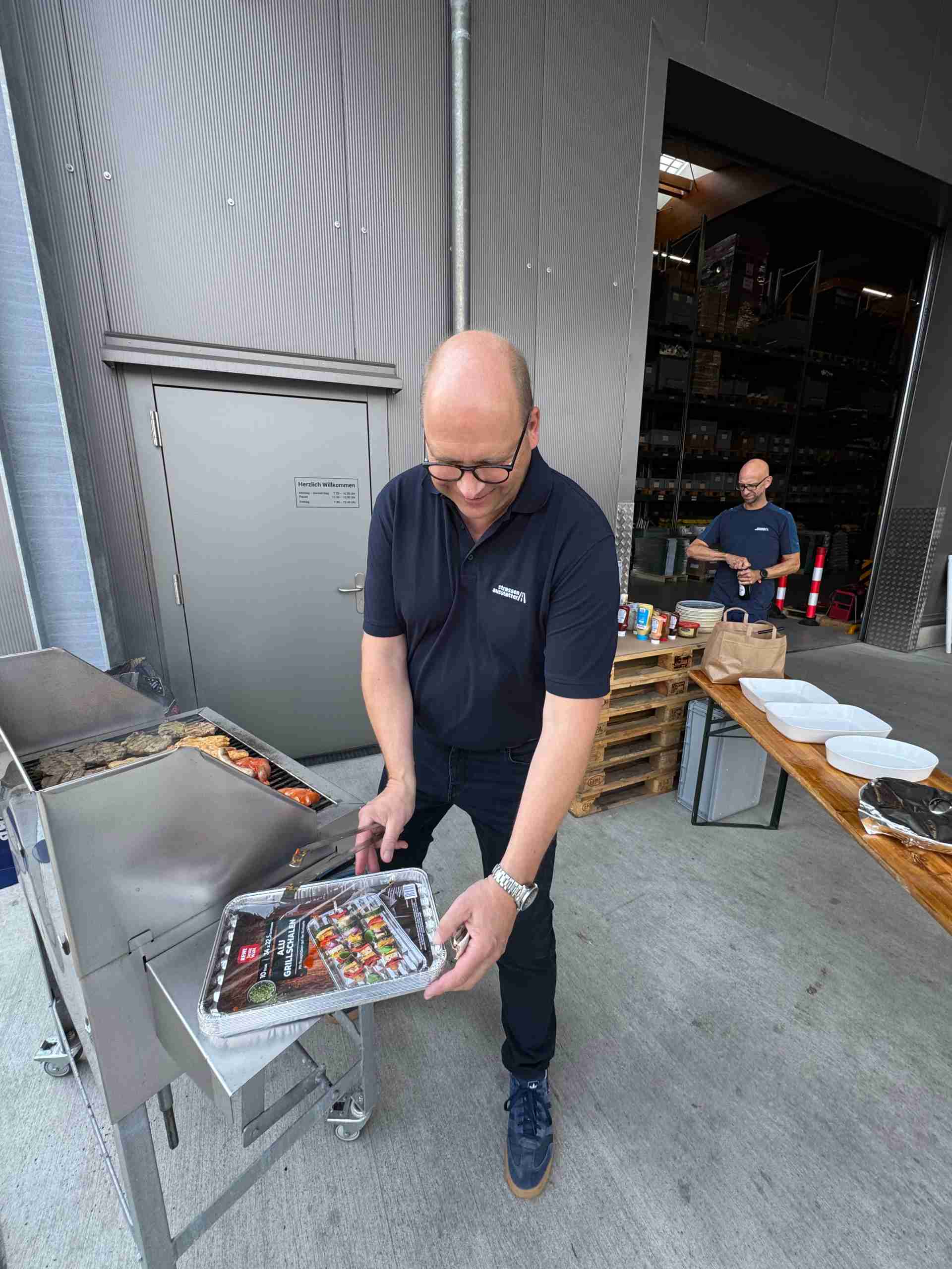 Teamgrillen August 2025 / Christian, strassenausstatter
