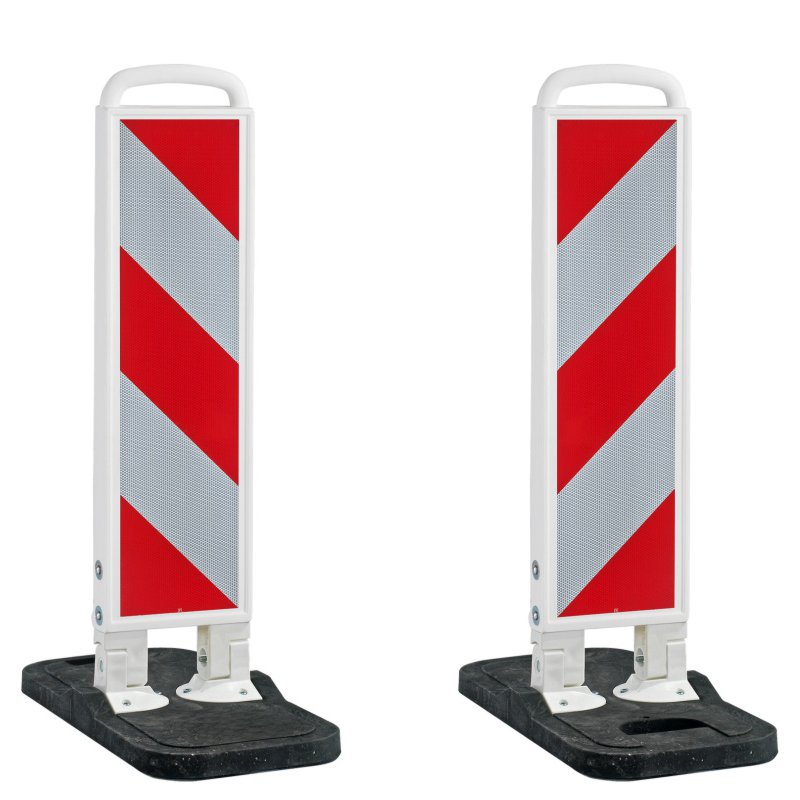 TL-Klappbake RA2 Schraffe rechts-/linksweisend, WEMAS | Vorder- & Rückseite