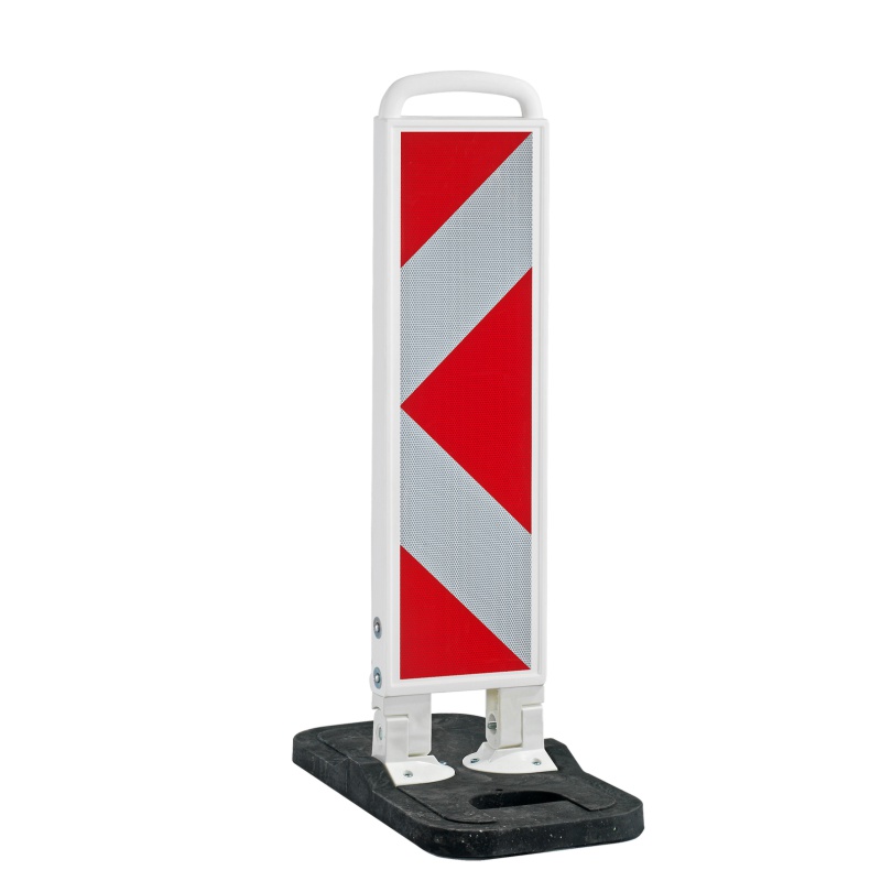 TL-Klappbake RA2 Pfeil linksweisend, WEMAS | Vorderseite