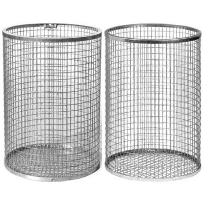 Runder Drahtgitterkorb 75 oder 118 Liter