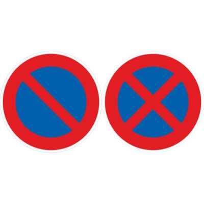PREMARK® runde Verkehrszeichen für Halteverbote