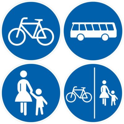 PREMARK® runde Verkehrszeichen für Wege