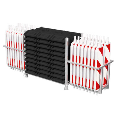 Bakenset mit Fußplatten und Wendebaken