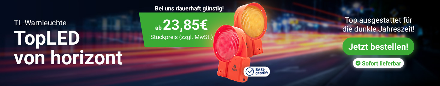 Strassenausstatter | TopLED von horizont Banner