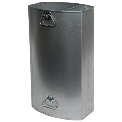 Einsatzbehälter für Standabfallbehälter mit Ascherschacht