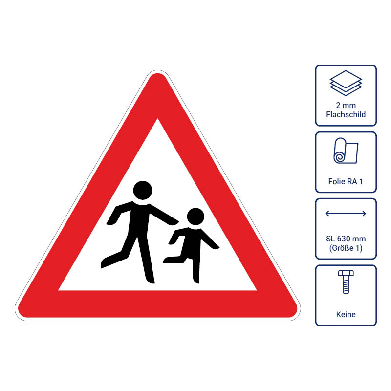 Verkehrsschild VZ102, Kreuzung oder Einmündung, Alu, RA1, 900 mm SL | Gefahrenzeichen | Verkehrsschilder Verkehrsschild VZ102, Kreuzung oder Einmündung, Alu, RA1, 900 mm SL | Gefahrenzeichen | Verkehrsschilder