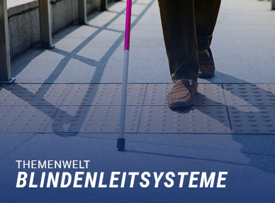 Blindenleitsysteme | Themenwelt strassenausstatter