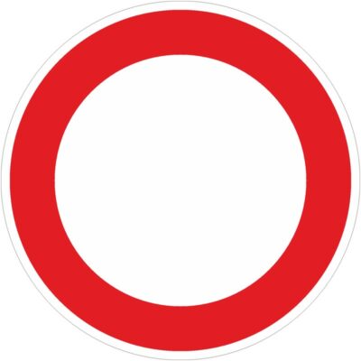 Verkehrszeichen 250 Verbot für Fahrzeuge aller Art | gemäß StVO