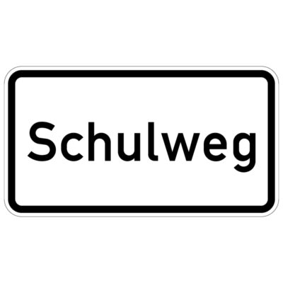 Verkehrszeichen 1012-55 Schulweg | gemäß StVO