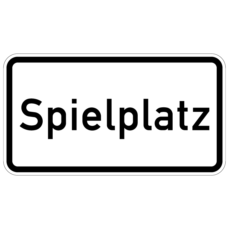 Verkehrszeichen 1012-56 Spielplatz | gemäß StVO