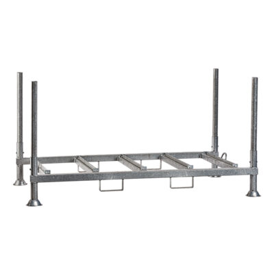 Lager- und Transportgestell für Fußplatten | von Wemas