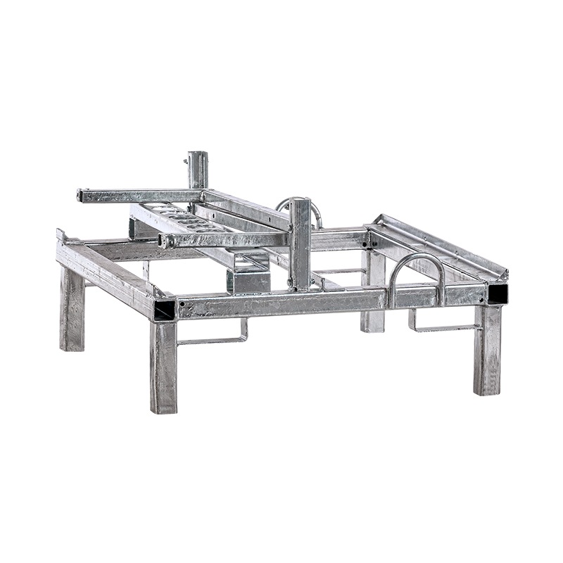 Kombigestell von WEMAS für 10 Baken und 10 Fußplatten | lagerbereit