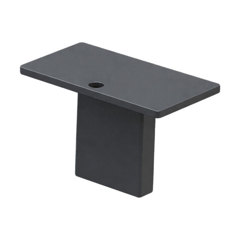 Abdeckkappe für Flachstahl- und Vierkantanlehnbügel