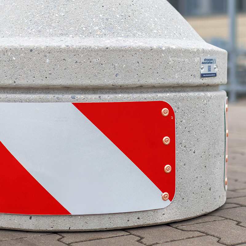 Original Freiburger Kegel mit Bodenhülse 60 mm | Mit reflektierenden Schraffenbaken