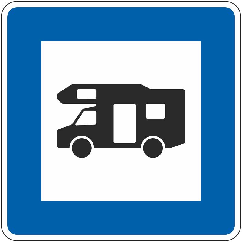 Verkehrszeichen 365-67 Wohnmobilplatz | gemäß StVO