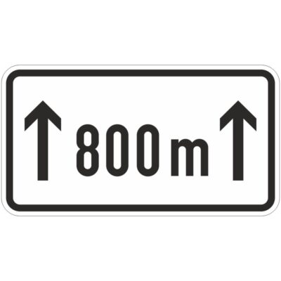 Verkehrszeichen 1001-30 auf ... m | gemäß StVO