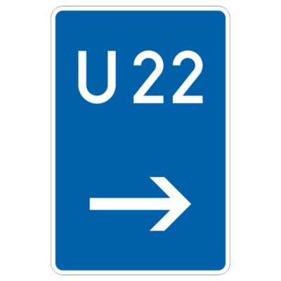 Verkehrszeichen 460-21 Bedarfsumleitung hier rechts | gemäß StVO