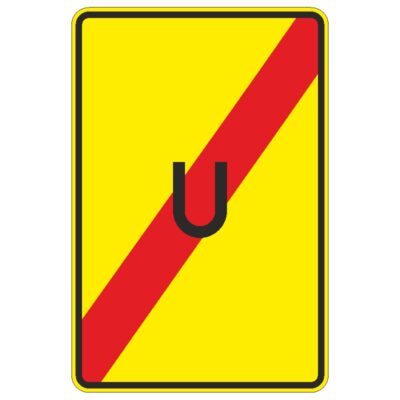 Verkehrszeichen 455.2 Ende der Umleitung | gemäß StVO