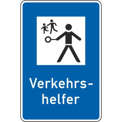Verkehrszeichen 356 Verkehrshelfer | gemäß StVO