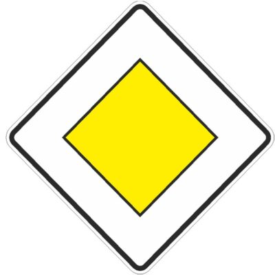 Verkehrszeichen 306 Vorfahrtstraße | gemäß StVO