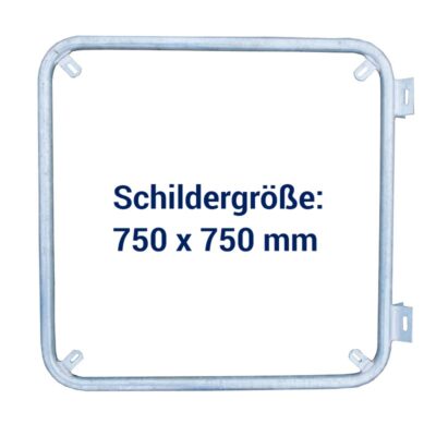 Ausleger-Rohrrahmen quadratisch für 750 x 750 mm