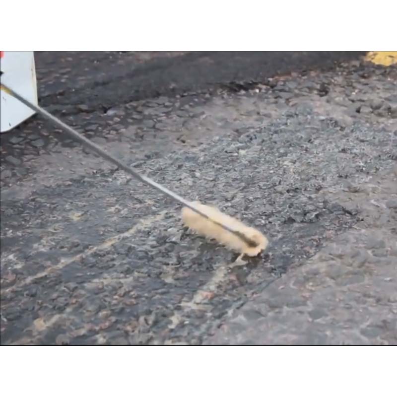 Anwendung mit Rolle aus der Nähe