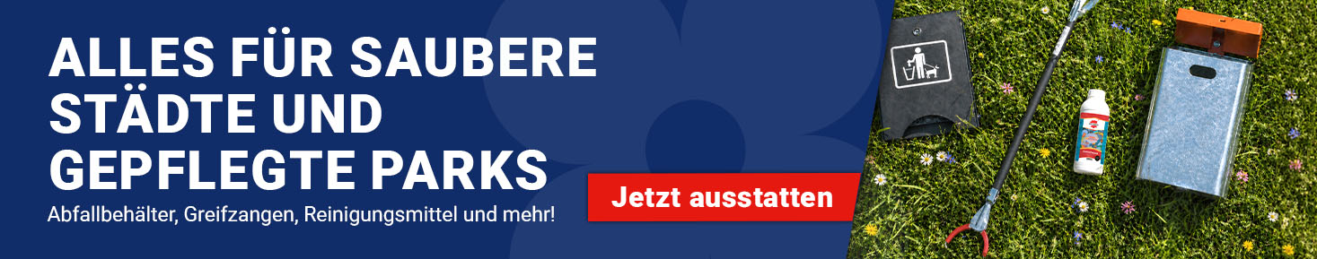 strassenausstatter | Alles für saubere Städte und gepflegte Parks