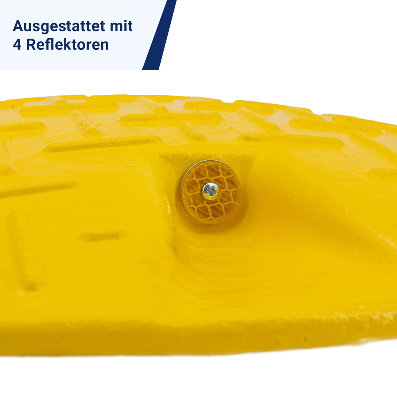 Geschwindigkeitshemmer Tempo Rundstopper Schake | Reflektor