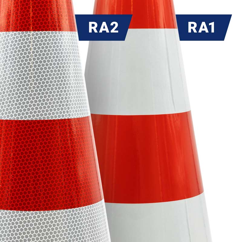 Folientyp RA2 und RA1 Detailaufnahme