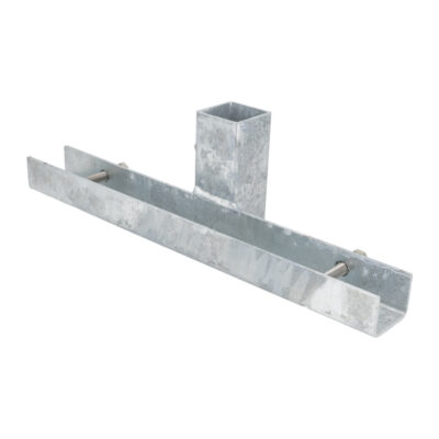 Schilderhalter für Vierkantrohr 40 x 40 mm