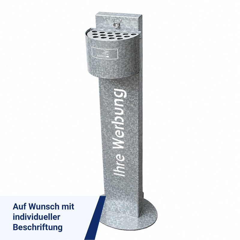 Standascher halbrund 7067S-00, Inhalt 2 Liter