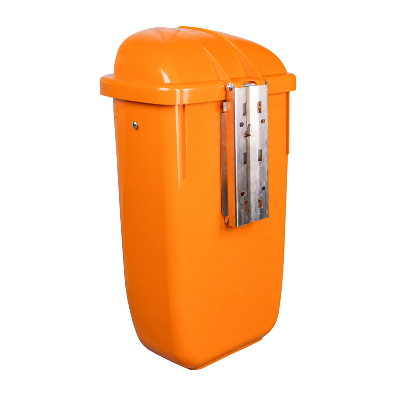 Abfallbehälter 50 Liter, DIN 30713 | Rückseite