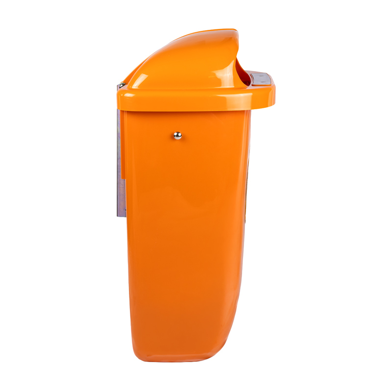 Abfallbehälter 50 Liter, DIN 30713 | Seitenansicht