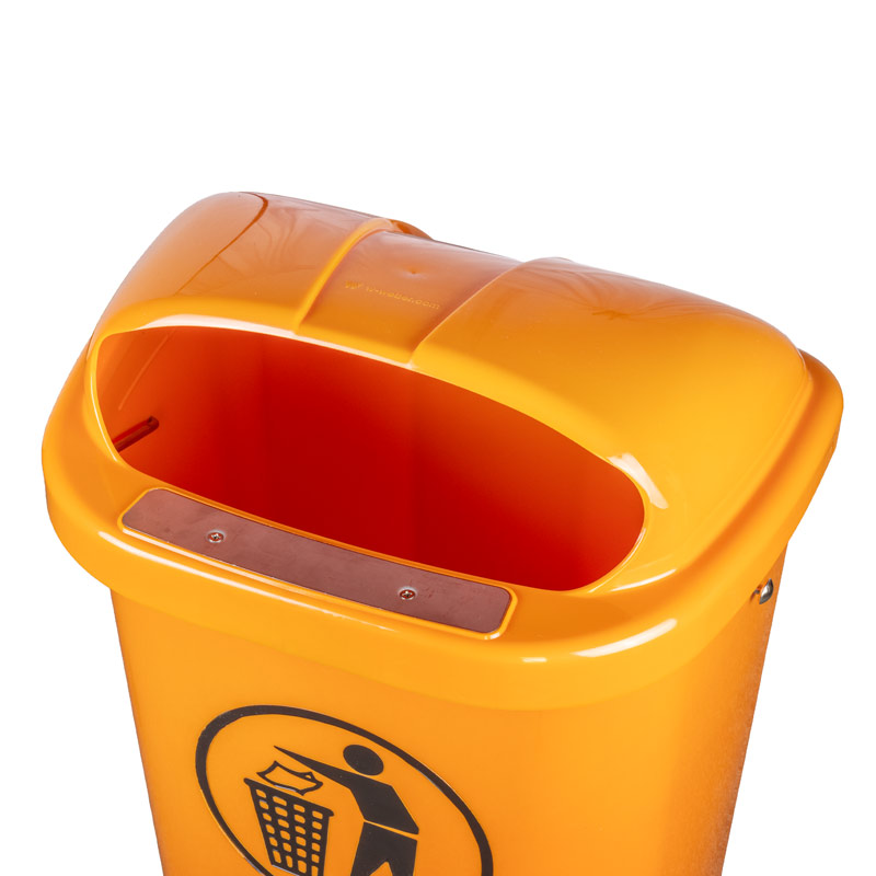 Abfallbehälter 50 Liter, DIN 30713 | Oberseite