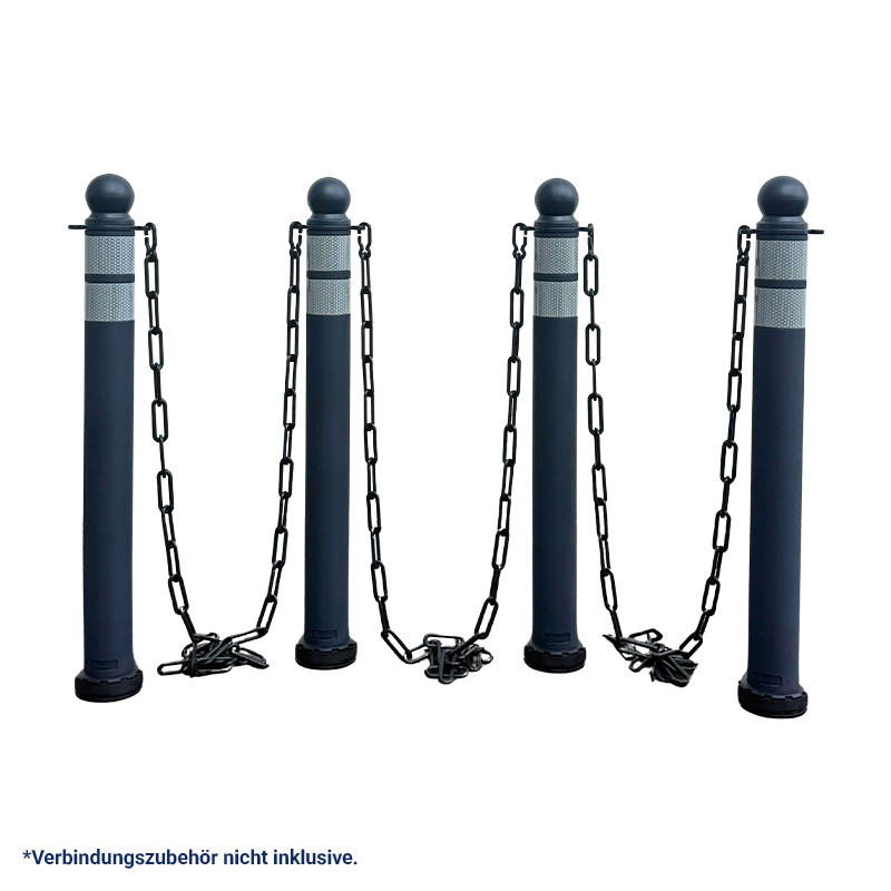 CityFlex Stilpoller Bala | Erweiterbar mit Ketten
